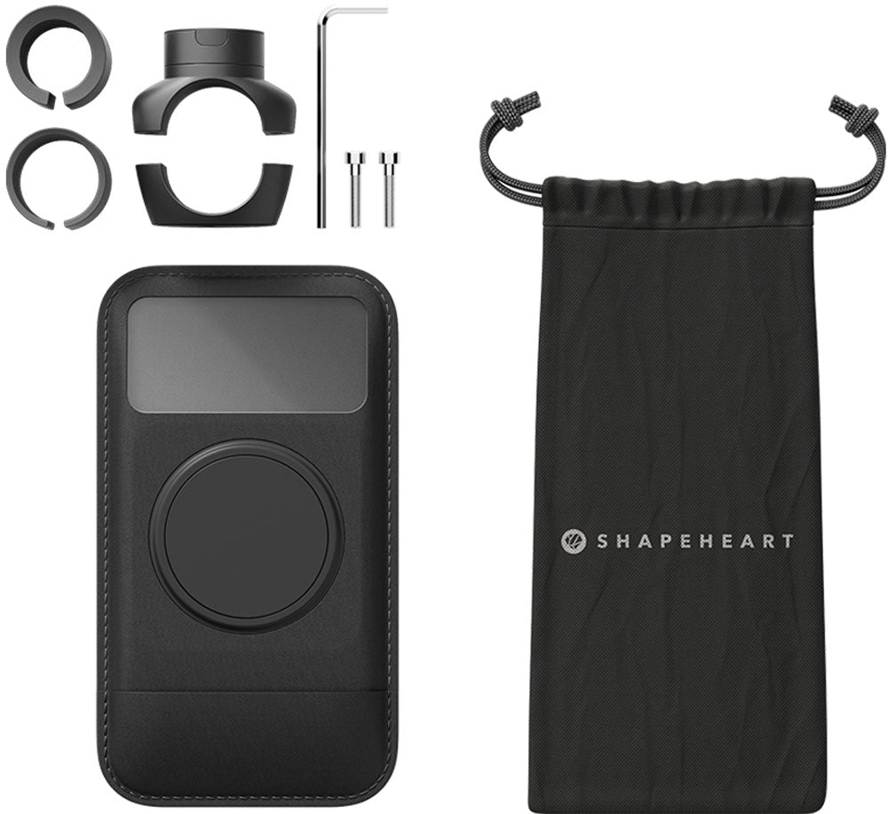 Shapeheart magnetisk smartphone pro mount til cykelstyr