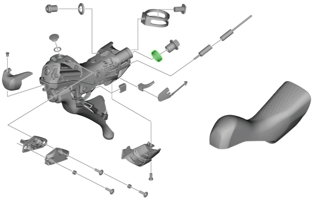 Shimano ledstøttering til dura ace ultegra 105