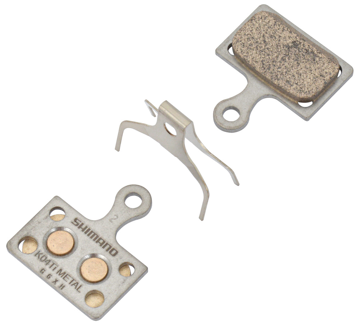 Shimano k04ti metal skive bremseklodser