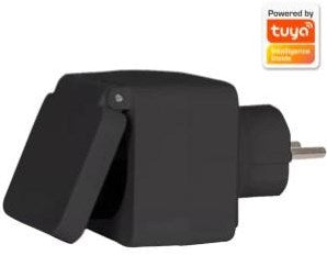 Smart stik 3600w wifi udendørs ip44 denver - 6980120