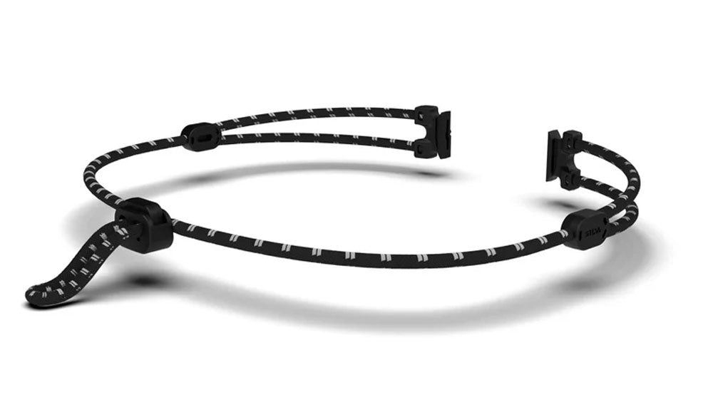 Silva smini flue sort 3mm - pandebånd