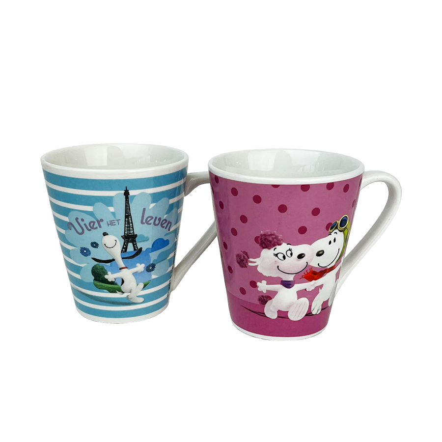Snoopy mokkenset 250ml 2-delig