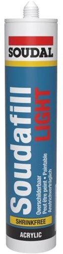 Soudal soudafill lys | malersæt | hvid | 310 ml - 119307