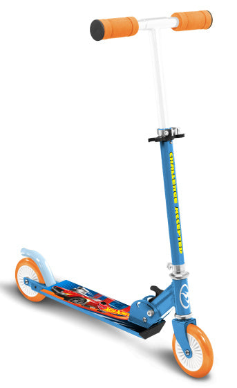 Mattel 2-Wheel Kindstep Foldbar fodbremseblå
