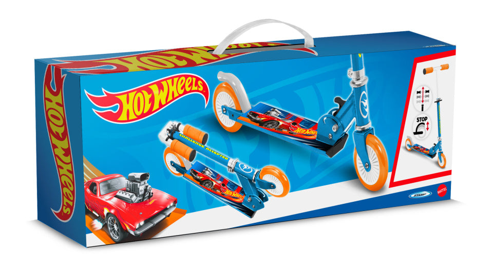 Mattel 2-Wheel Kindstep Foldbar fodbremseblå