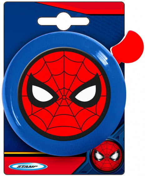 Cykelklokke Spider-Man 60 mm blå rød