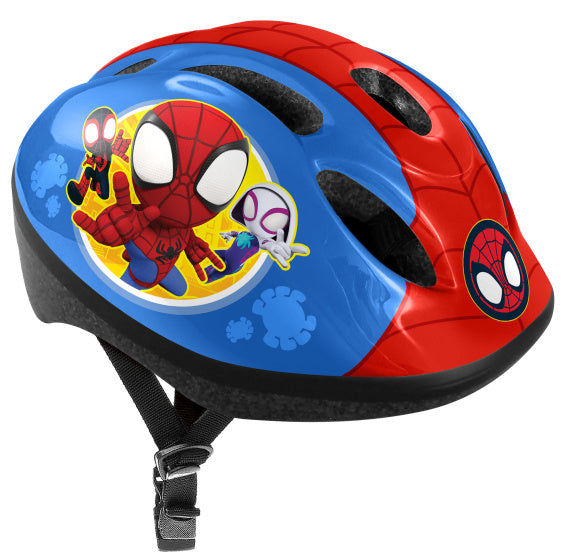 Marvel Spidey cykelhjelm Justerbar blå rød størrelse 52-56 cm (s)