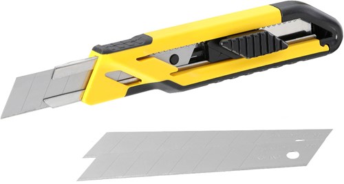 Stanley håndværktøj snap-off kniv autolås 18mm - stht10266-1