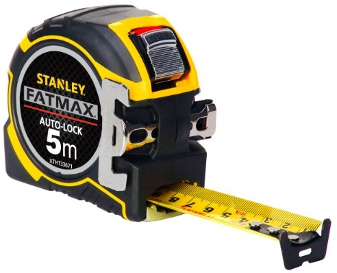 Stanley håndværktøj fatmax® pro autolock målebånd 5m - xtht0-33671