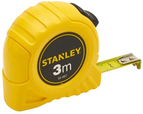 Stanley håndværktøj målebånd 3m - 12,7 mm (bulk) - 1-30-487 - 1-30-487