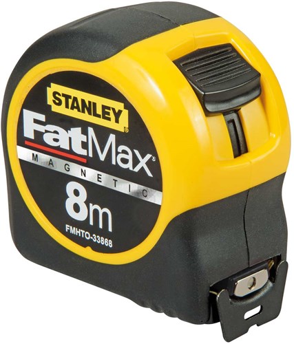 Stanley håndværktøj målebånd fatmax klinge panser magnetisk | 8 meter - fmht0-33868