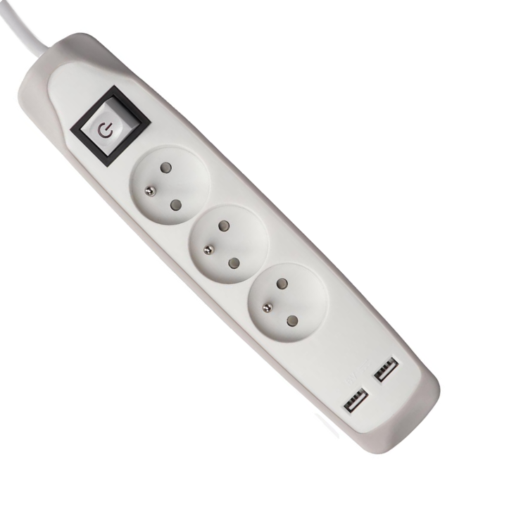 Sokkelbensjord - 2 x USB A