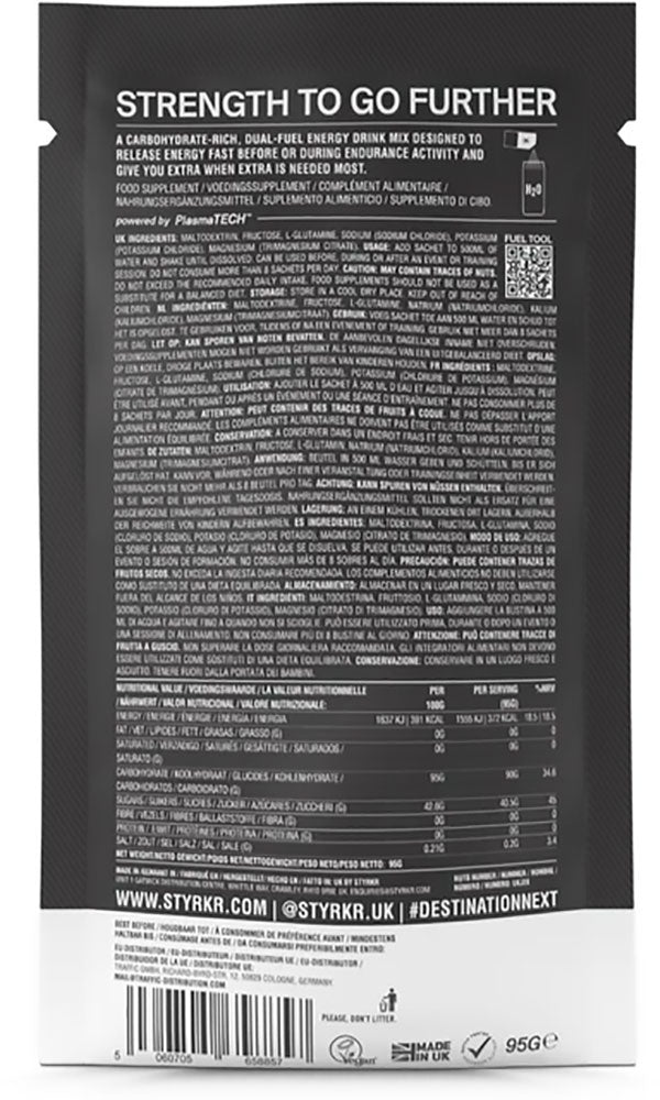 Styrkr mix90 dual-carb energidrik mix