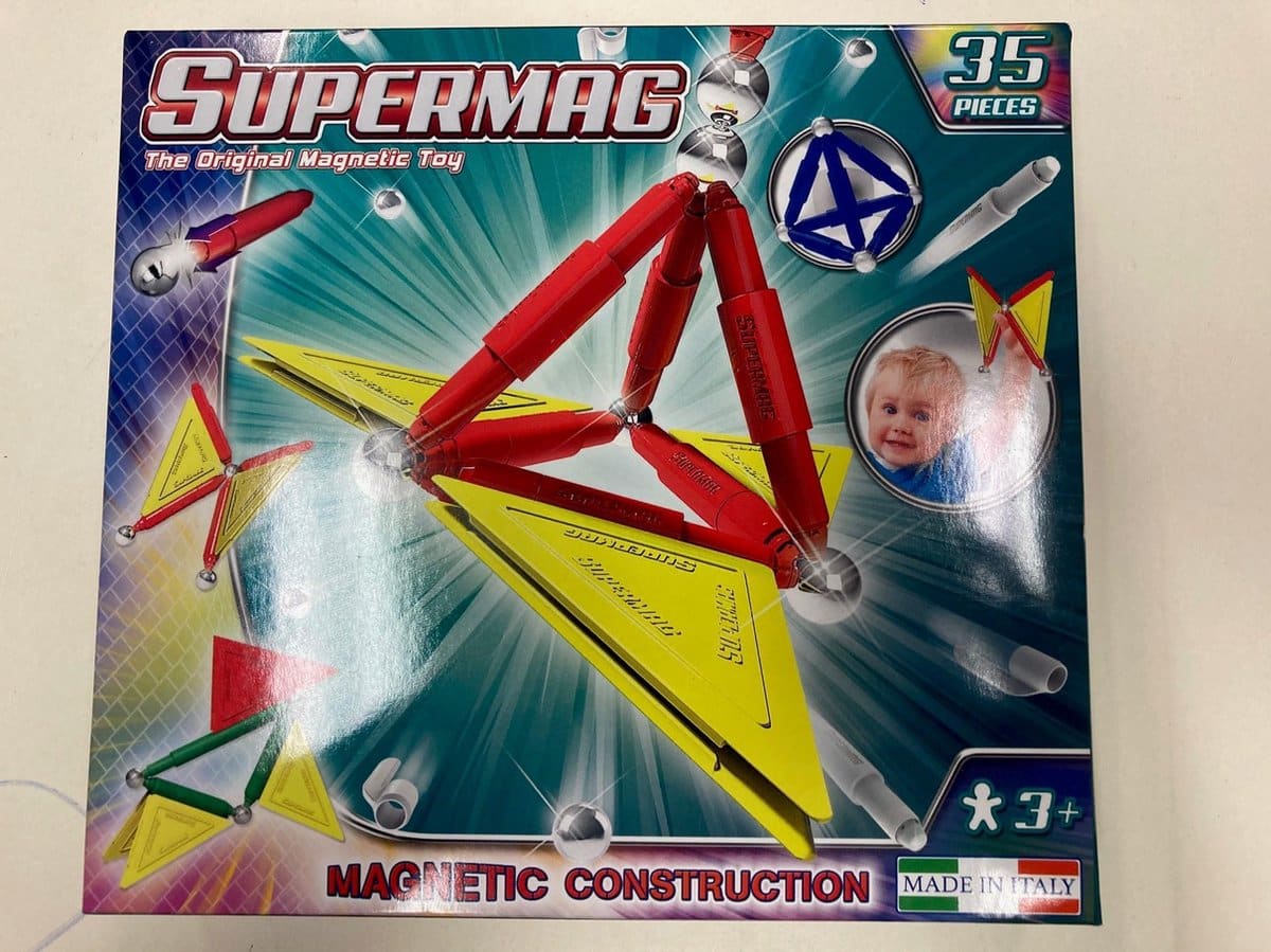 Selecta supermag - primære 35 magneter byggesæt