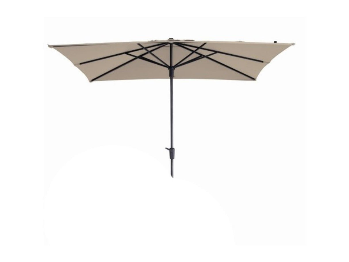 Madison parasol syros square wind-up 280x280cm ecru