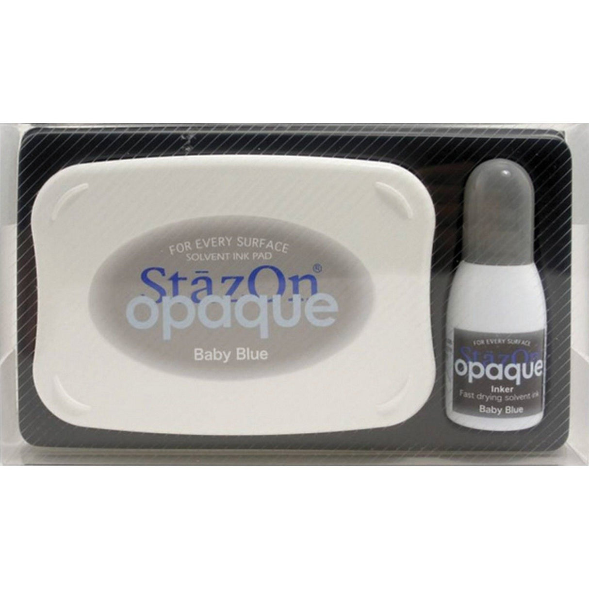 Tsukineko • stazon uigennemsigtig blækpude babyblå