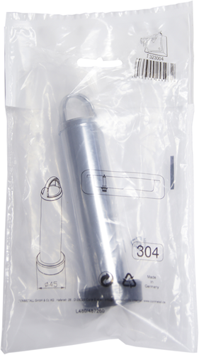 Cornat overløbsbad 120mm 304 lm - t323004