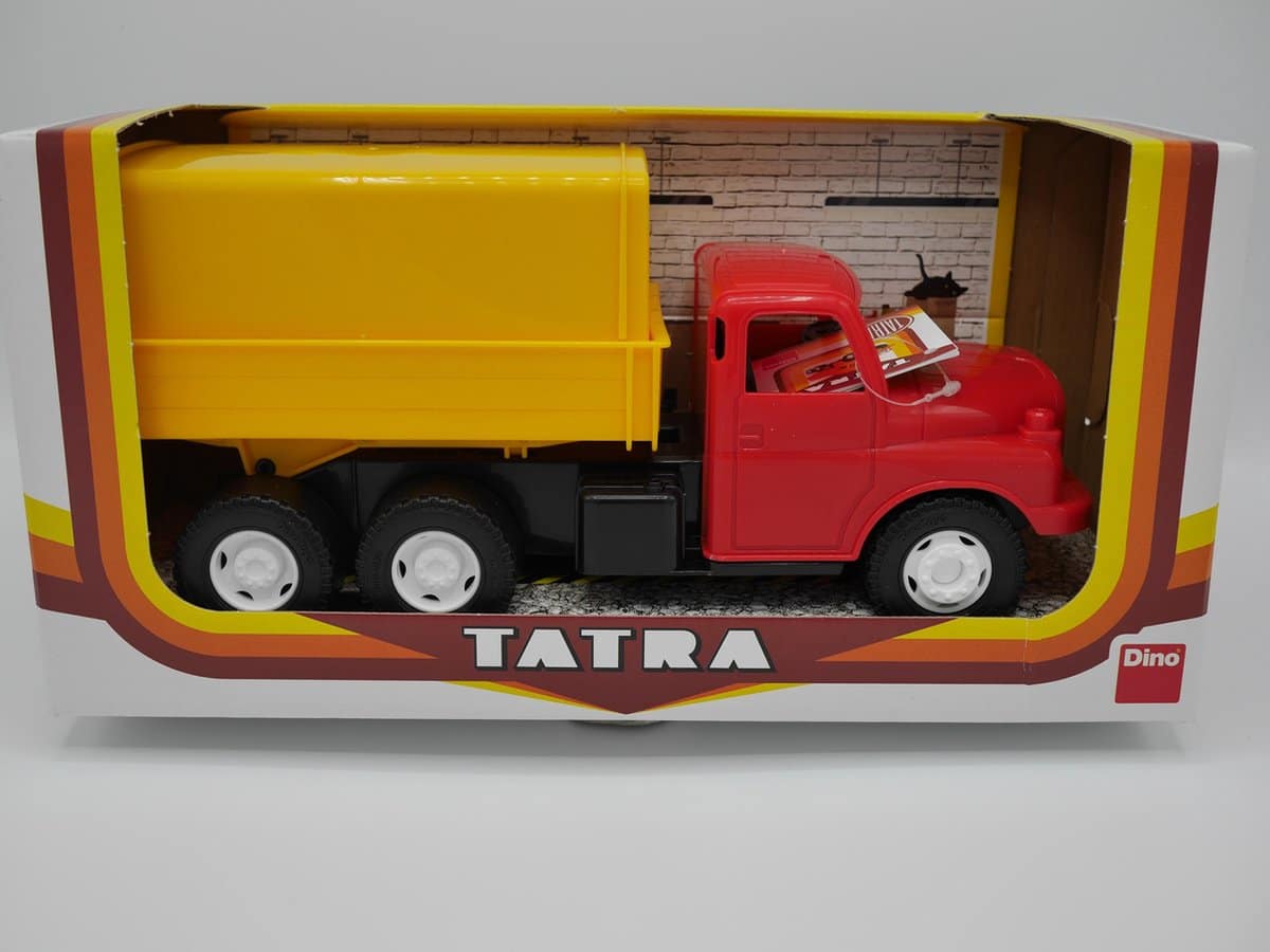 Dinotoys Tatra lastbil med container