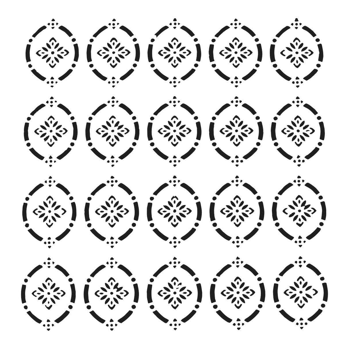 Håndværkerens værksted • skabelon pointelle 15,2x15,2cm