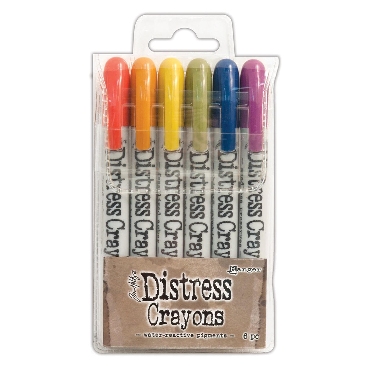 Ranger ink ranger • tim holtz distress farveblyanter sæt 2 6stk.