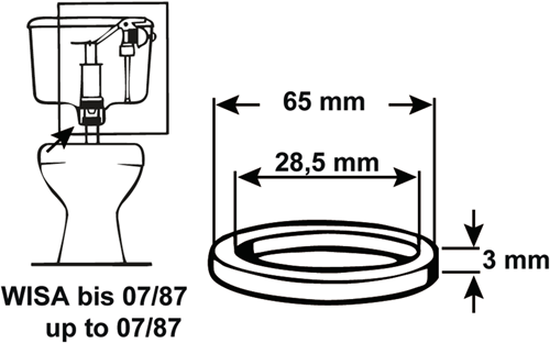 Cornat Seal afløbsvask wisa - tec380423