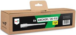Tec7 anker 2k-fix blandespids (6 stk.) - 610191290