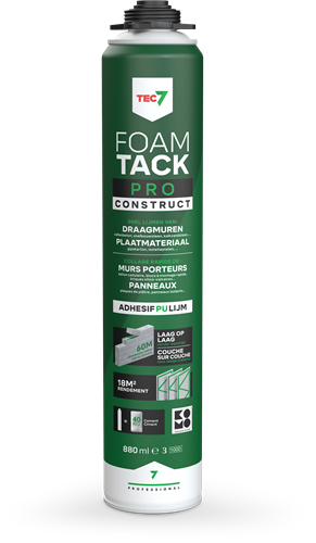 Tec7 foam tack pro konstruktion | aerosol | 880 ml - 670008000