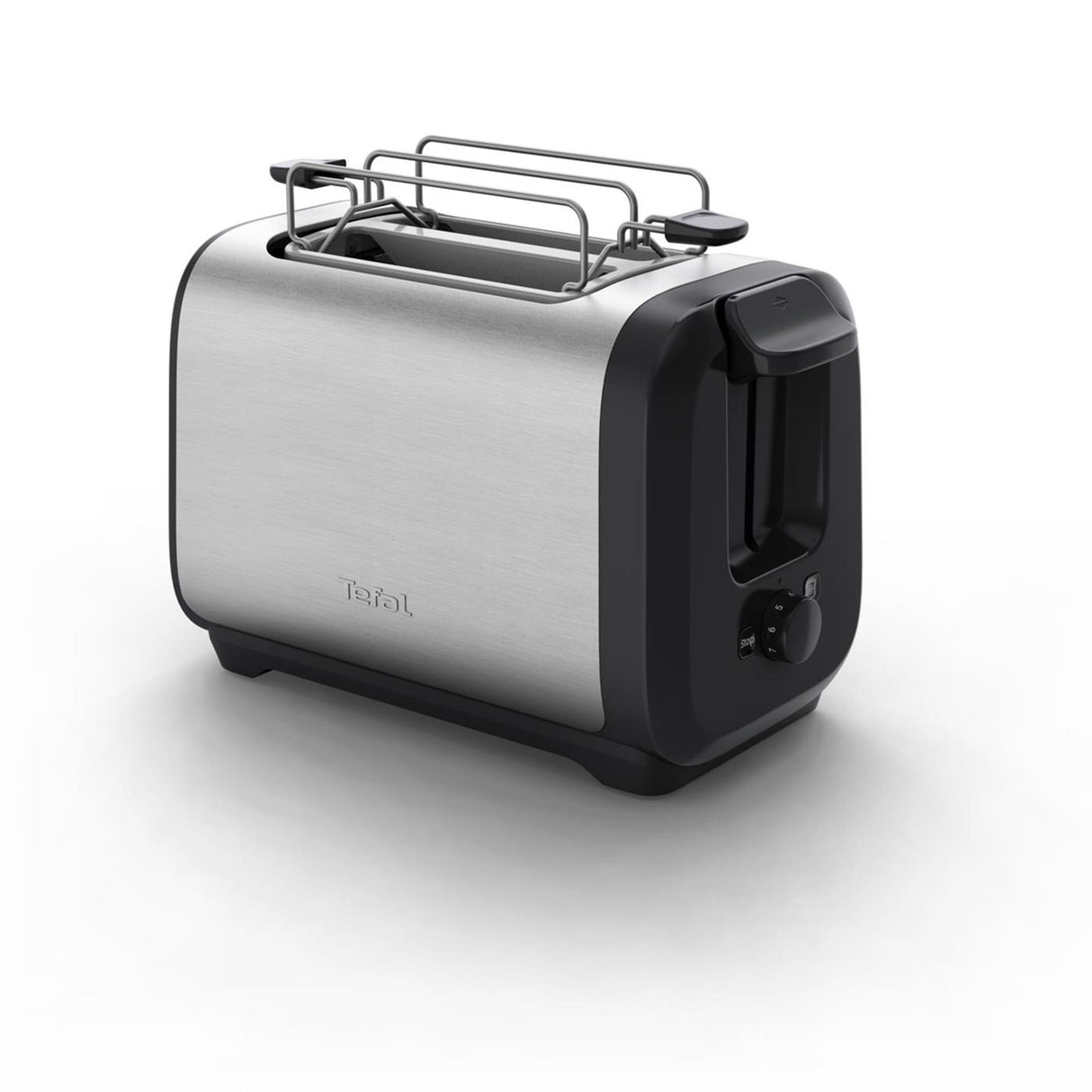 Tefal subito brødrister i rustfrit stål 1300w