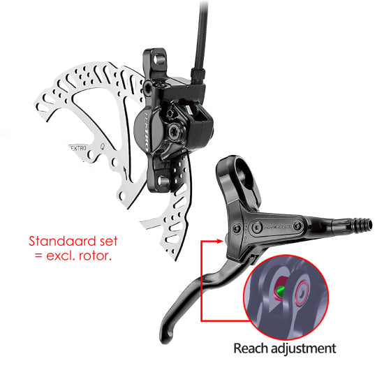 Tektro Disc Jet HD-M285 Højre sort