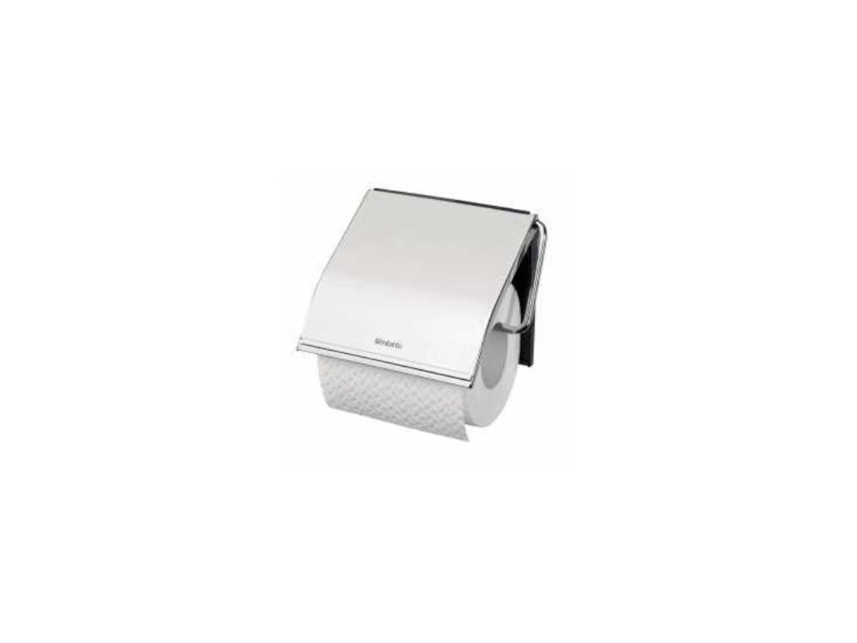 Brabantia toiletrulleholder brillant stål 12,3x1,7x13,2cm