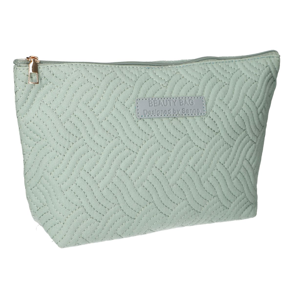 Rejsetoilettaske skønhedstaske wave turkis 30cm x 19,5cm