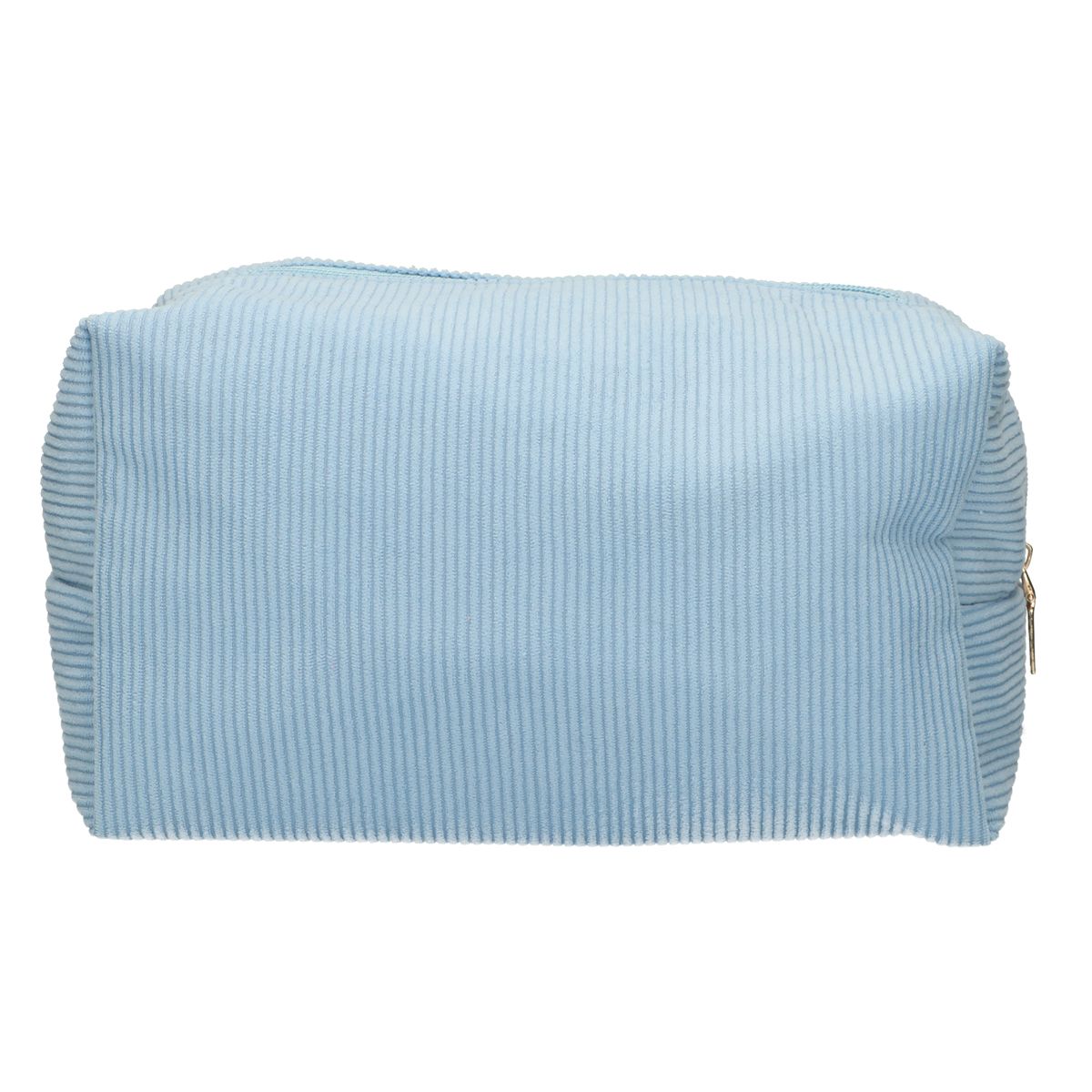 Traveller toilettas rib waterdicht blauw 24,5cm x 18,5cm