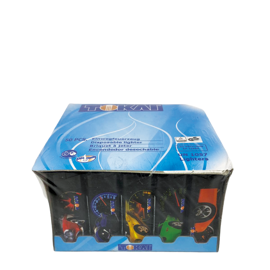 Tokai aansteker elektrisch wheels 5 stuks