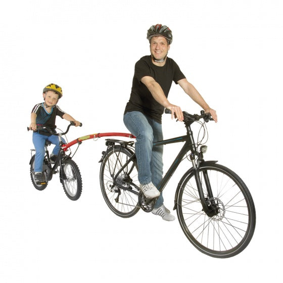 Trail-gator tandem bar 25,4 31,8 mm stålrød