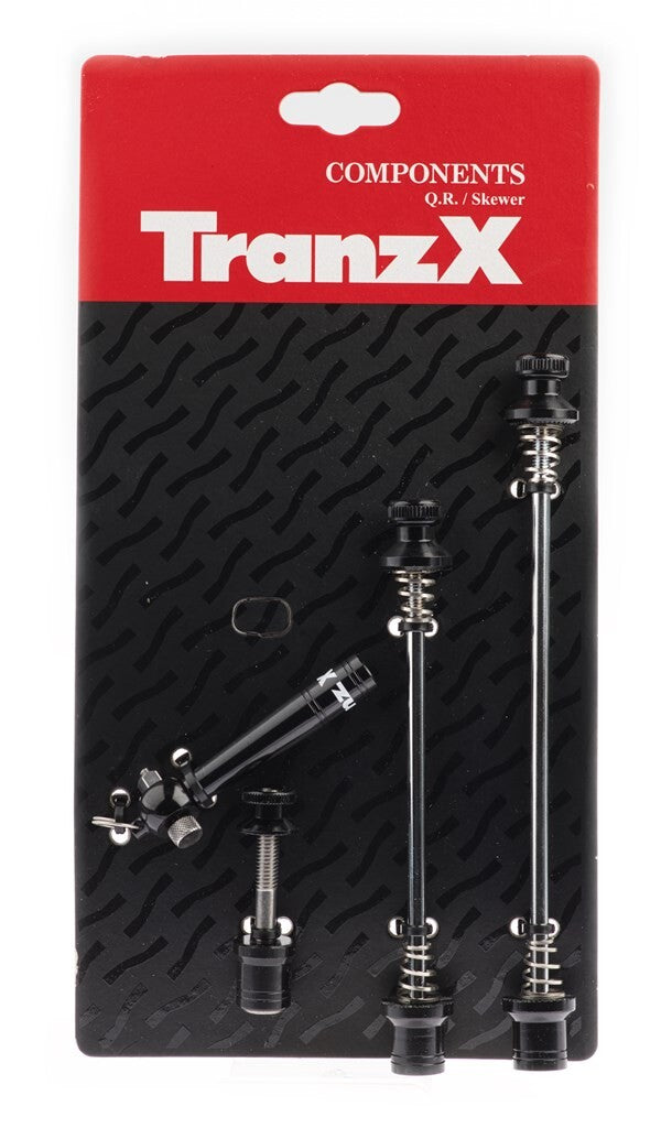 Tranzx JD-060 Hurtig stramme med lås 2xm5 og 1xm6 sort på kortet