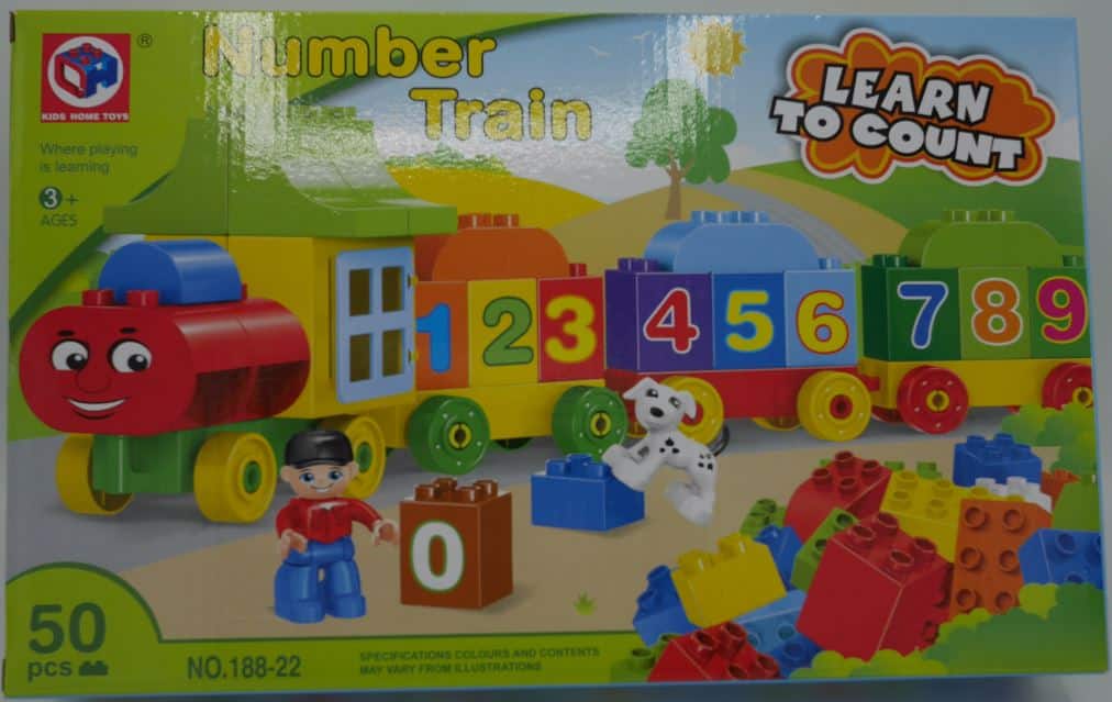 Jonotoys bygger taltog fra robuste byggeklodser
