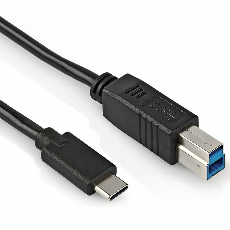 USB C til USB B-kabel