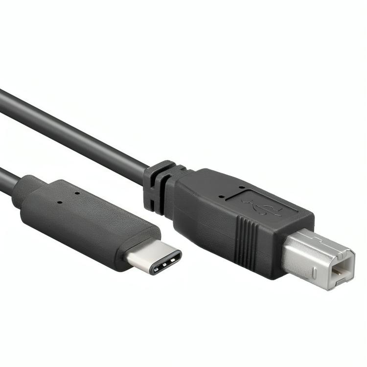 USB C til USB B printerkabel
