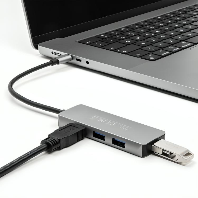Abi USB C til A Hub - 4 porte