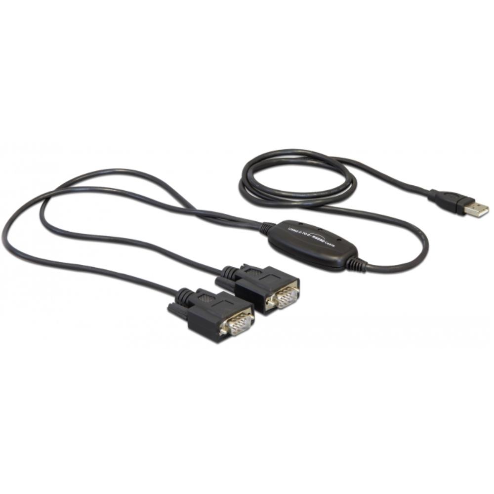 Usb a til 9p d-sub printerkabel