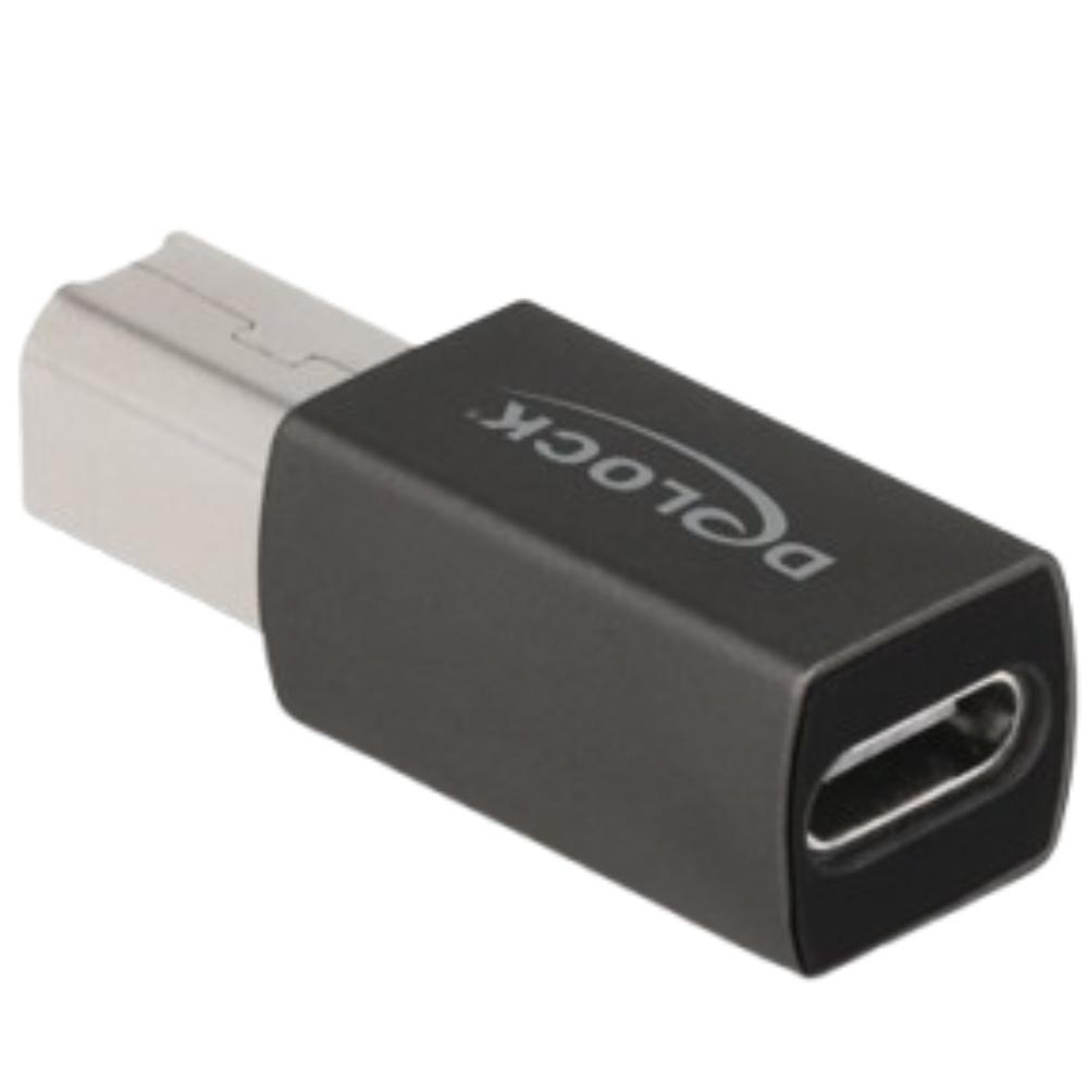 Delock USB 2.0-adapter USB Type-C™ hun til Type-B han