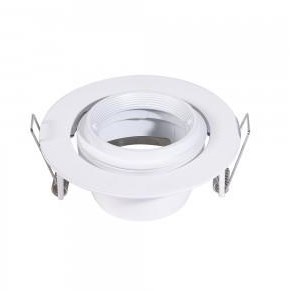 V-tac forsænket spotlight justerbar 50mm rund hvid 5013315