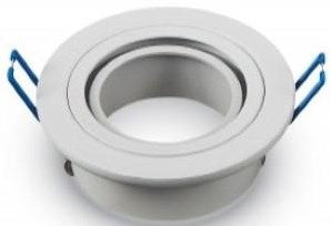 V-tac forsænket spotlight justerbar 50mm rund hvid 5013352