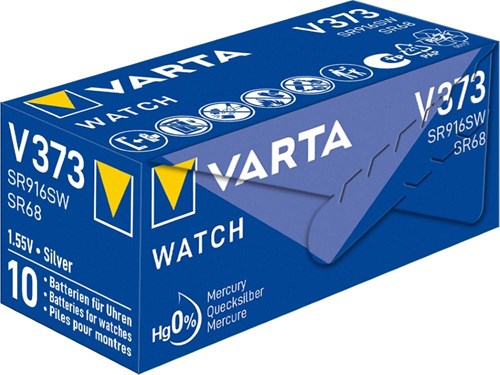 Varta 373 SR916 10 stk i æske