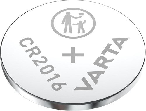 Varta cr2016 lithium knapcelle batteri 3v blister (2) - 3240352