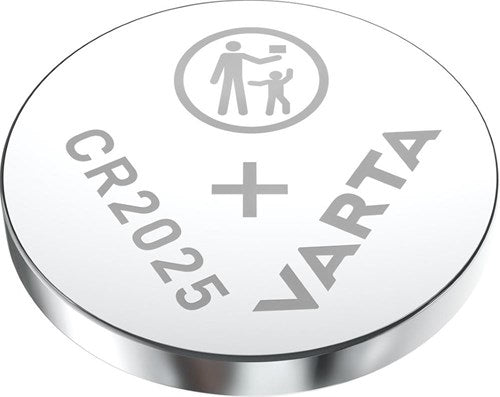 Varta cr2025 lithium knapcelle batteri 3v blister (2) - 3240357
