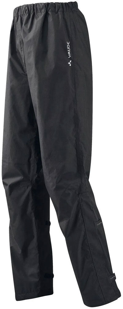Vaude fluid pants ii - regnbukser kort størrelse
