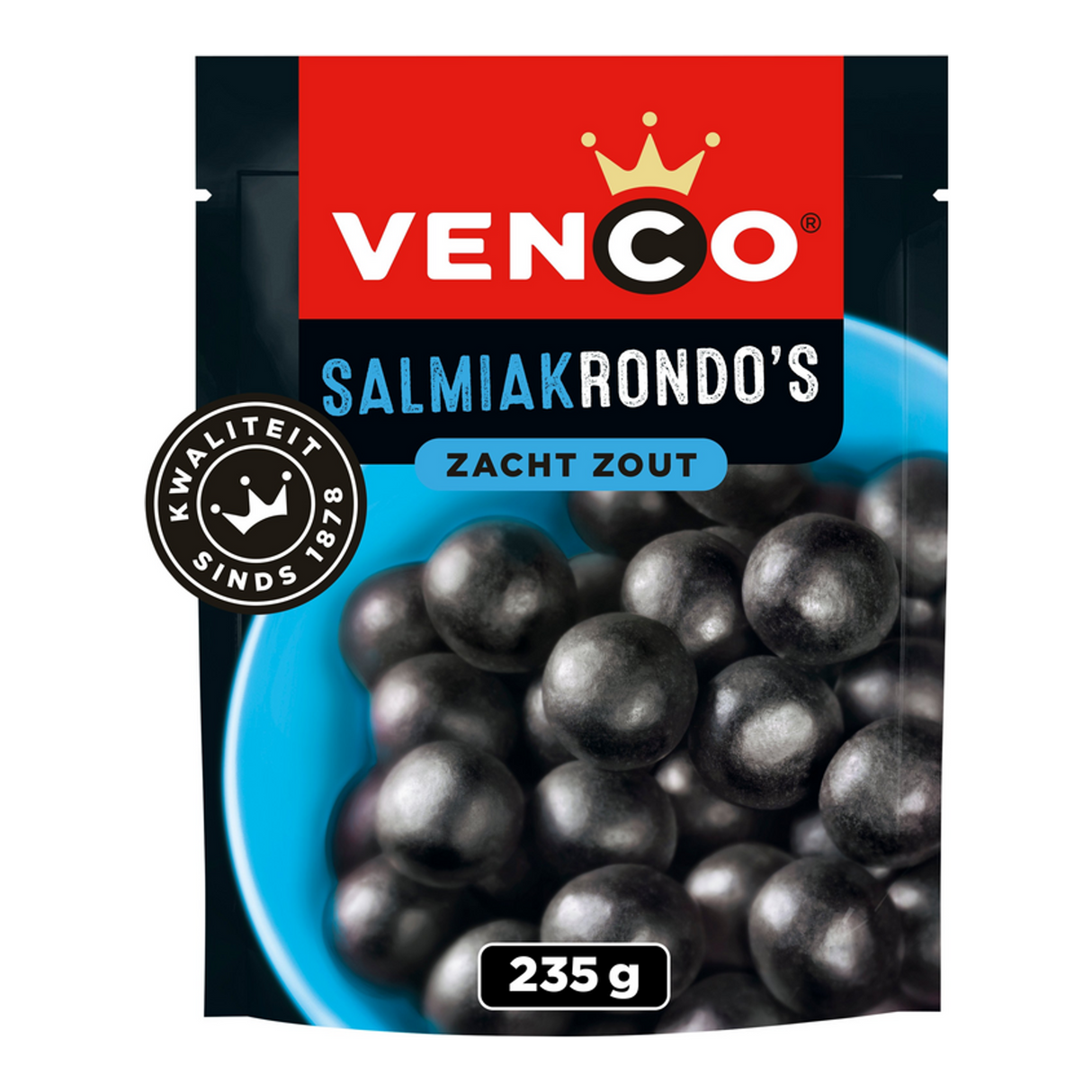 Venco salmiak rondo's stående pose (10x 235gr)