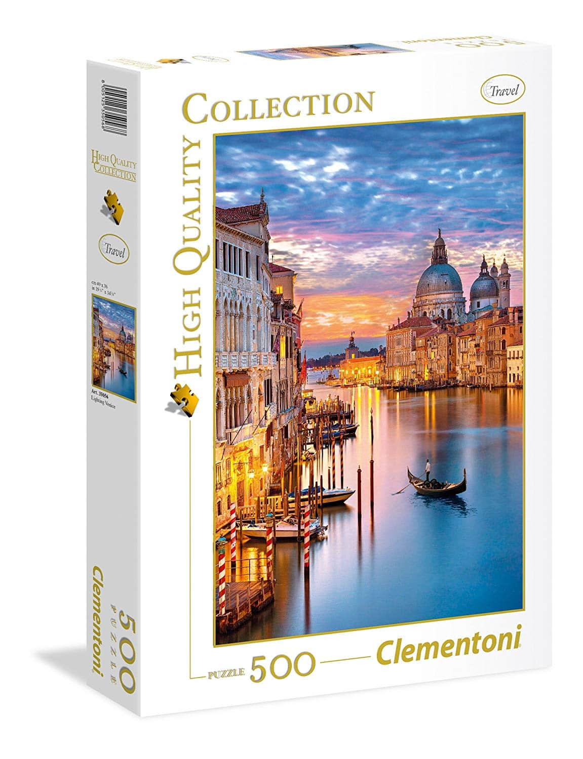 Clementoni puslespil - solnedgang i Venedig - 500 brikker