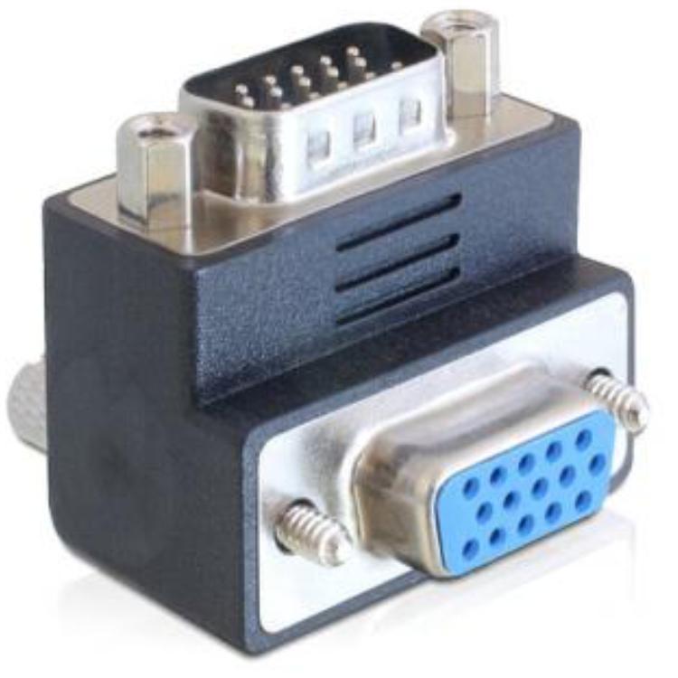 Vga vinkel adapter 90°